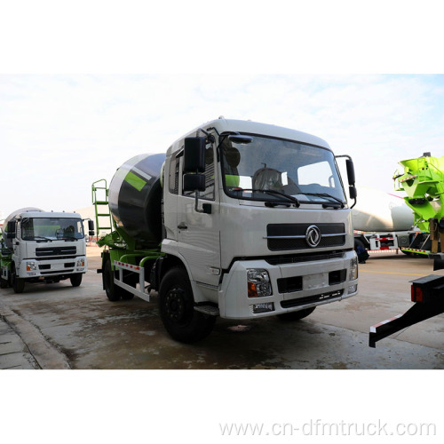 4x2 6m3 Mobile Self Loading Concrete Mixer Truck